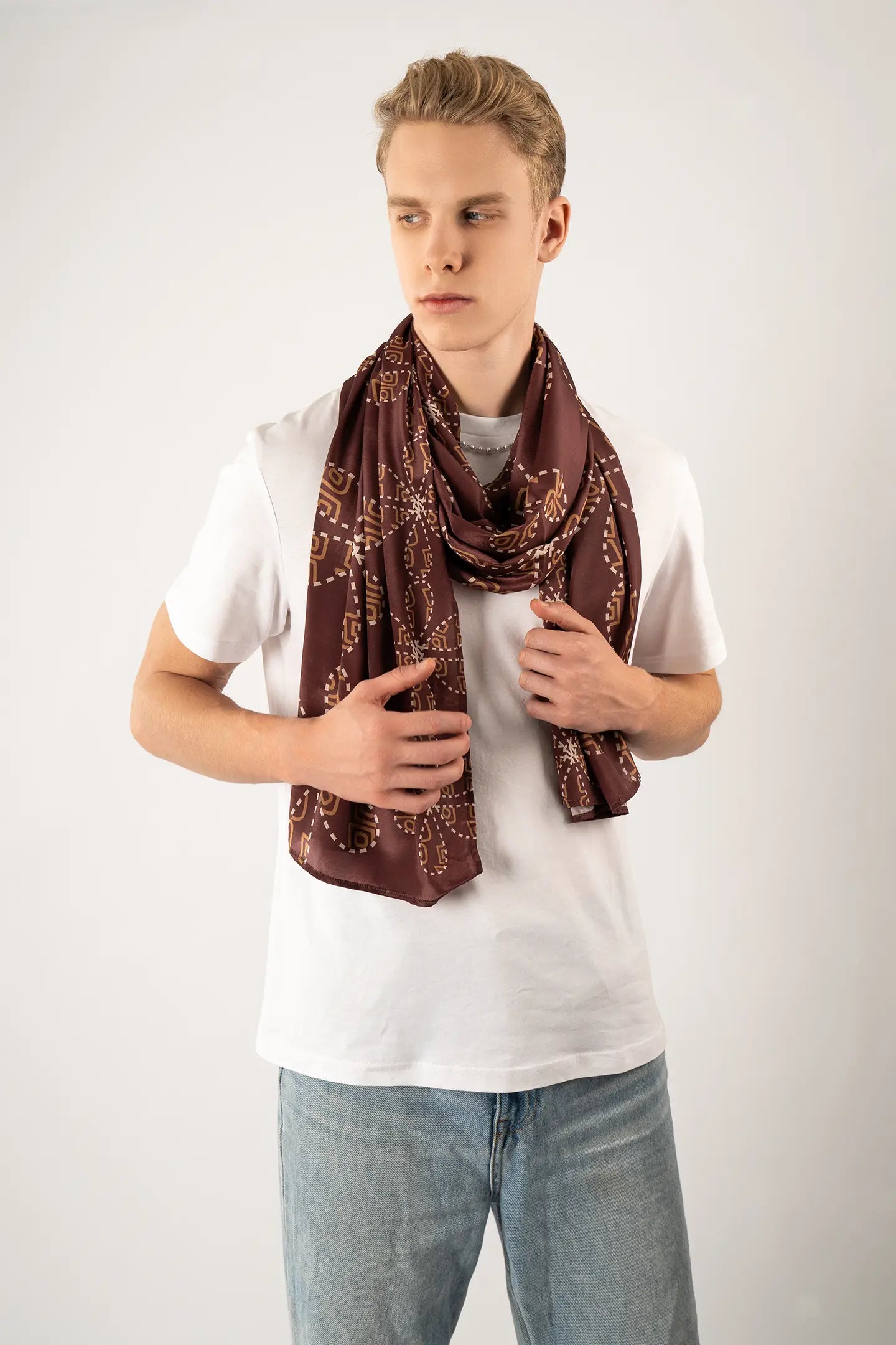 Fusion Artistry Silk Scarf