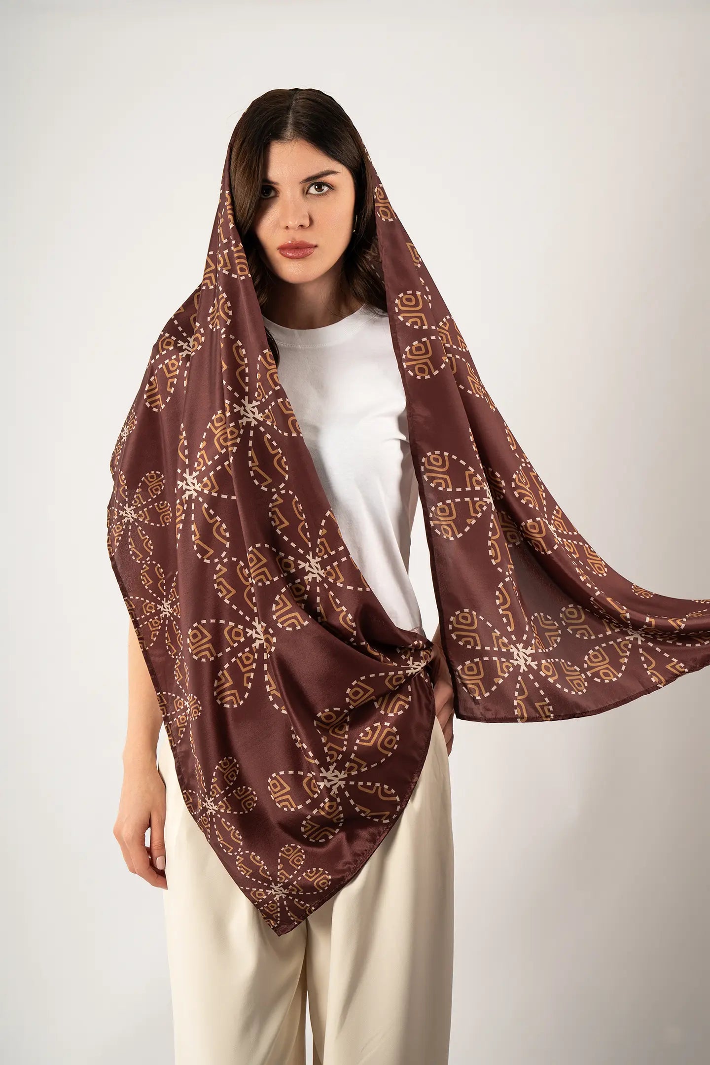 Fusion Artistry Silk Scarf