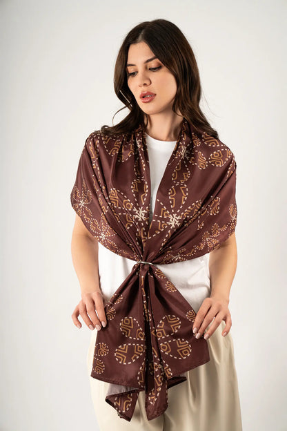 Fusion Artistry Silk Scarf