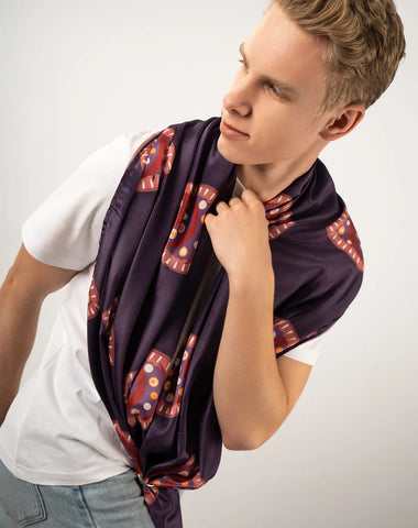 The Kalamkari Tales Scarf